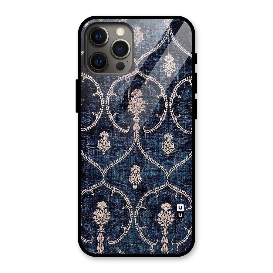 Blue Shade Rug Glass Back Case for iPhone 12 Pro Max