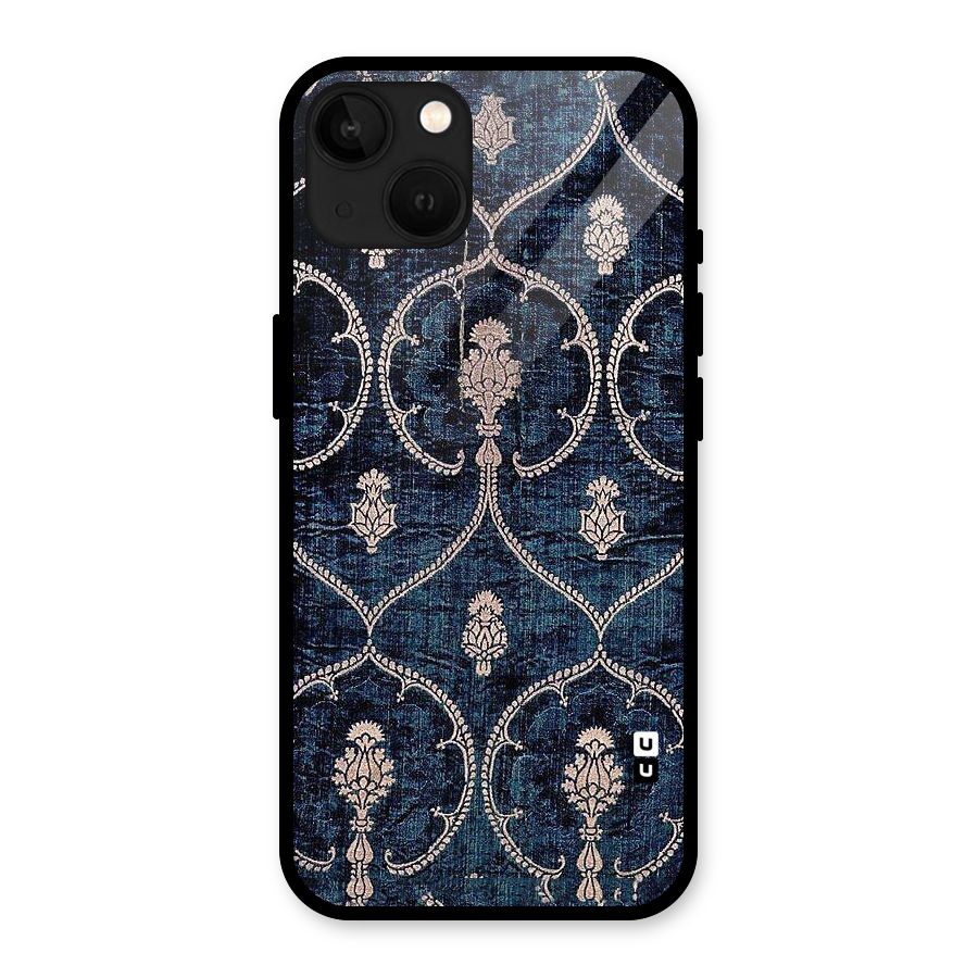 Blue Shade Rug Glass Back Case for iPhone 13