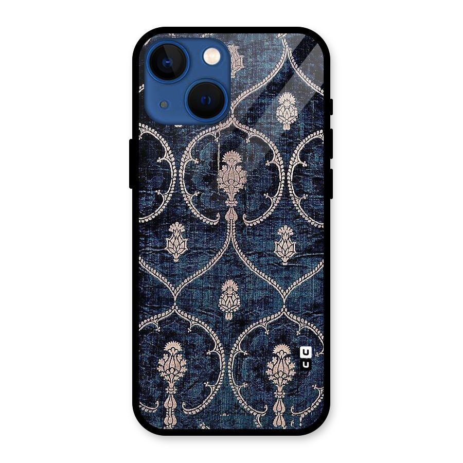 Blue Shade Rug Glass Back Case for iPhone 13 Mini