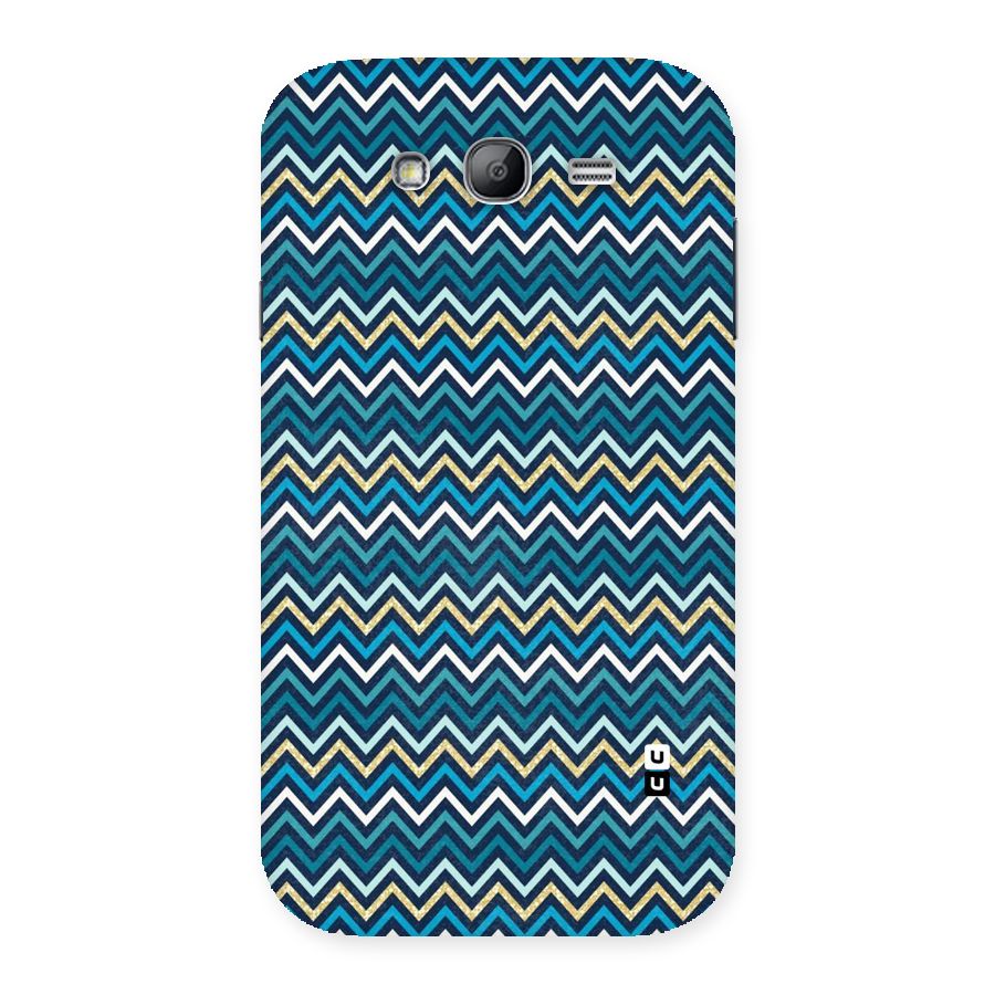 Blue Shades Chevron Pattern Back Case for Galaxy Grand Neo Plus