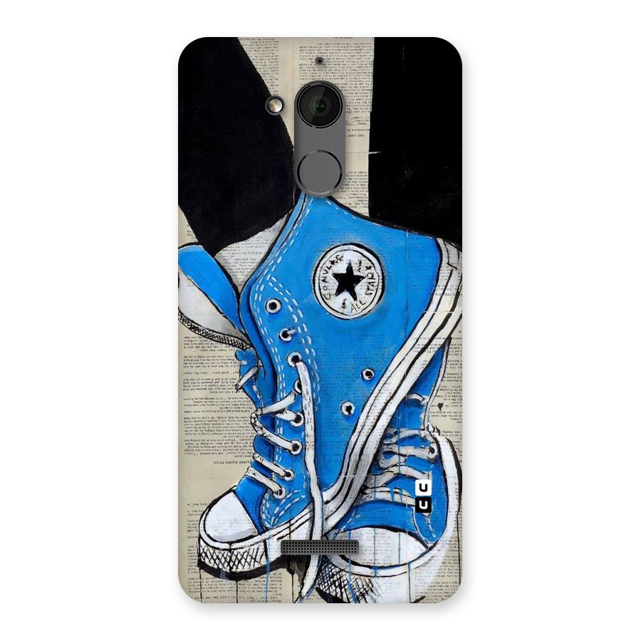 Blue Shoes Back Case for Coolpad Note 5