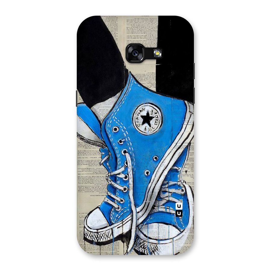Blue Shoes Back Case for Galaxy A5 2017