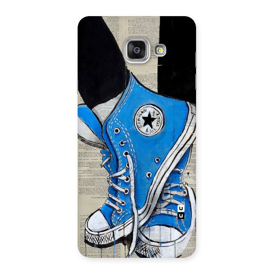 Blue Shoes Back Case for Galaxy A7 2016