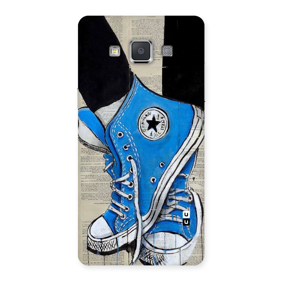 Blue Shoes Back Case for Galaxy Grand Max