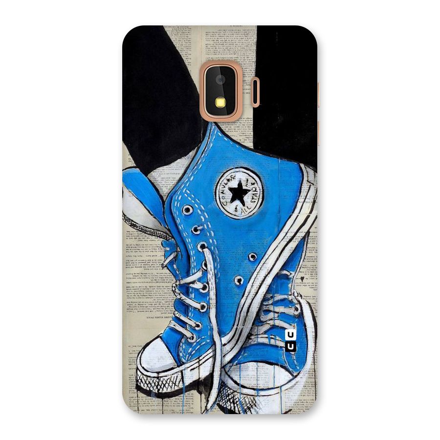 Blue Shoes Back Case for Galaxy J2 Core