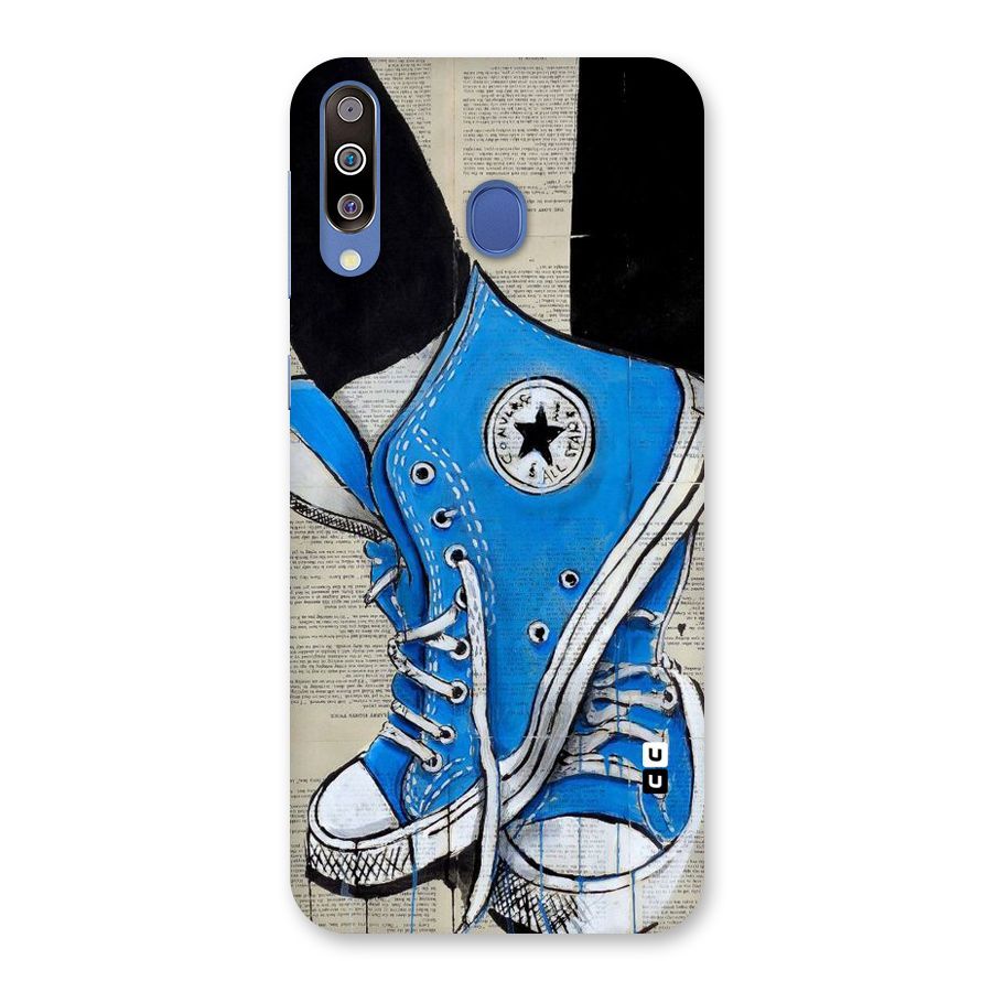 Blue Shoes Back Case for Galaxy M30