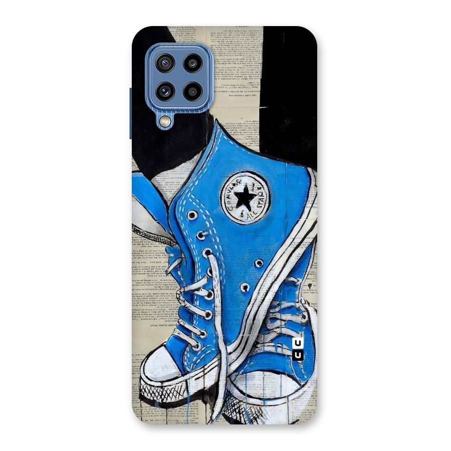 Blue Shoes Back Case for Galaxy M32