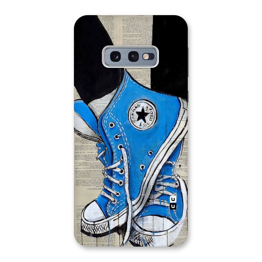 Blue Shoes Back Case for Galaxy S10e