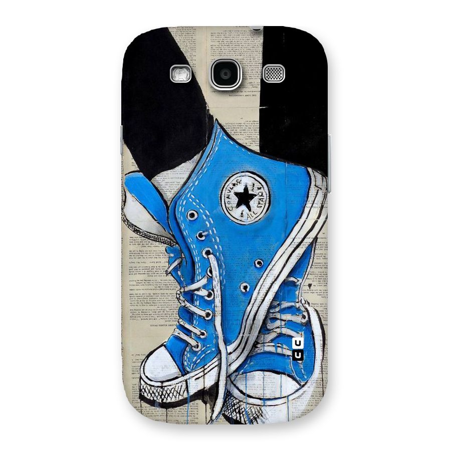 Blue Shoes Back Case for Galaxy S3