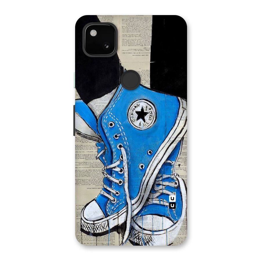 Blue Shoes Back Case for Google Pixel 4a