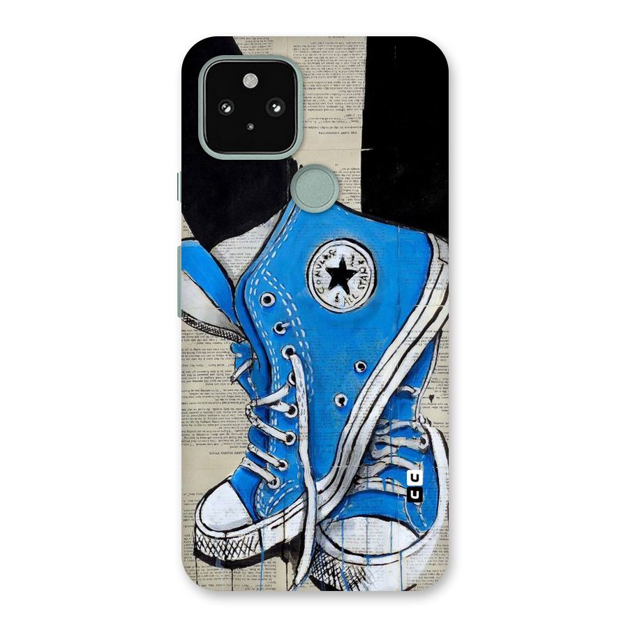 Blue Shoes Back Case for Google Pixel 5
