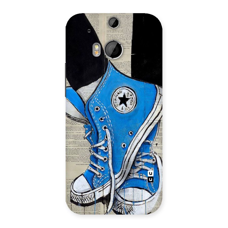 Blue Shoes Back Case for HTC One M8