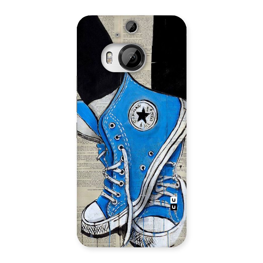 Blue Shoes Back Case for HTC One M9 Plus