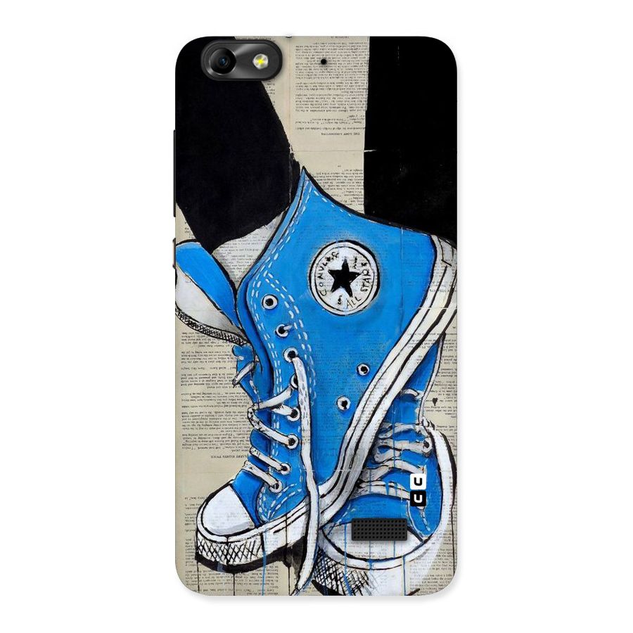 Blue Shoes Back Case for Honor 4C