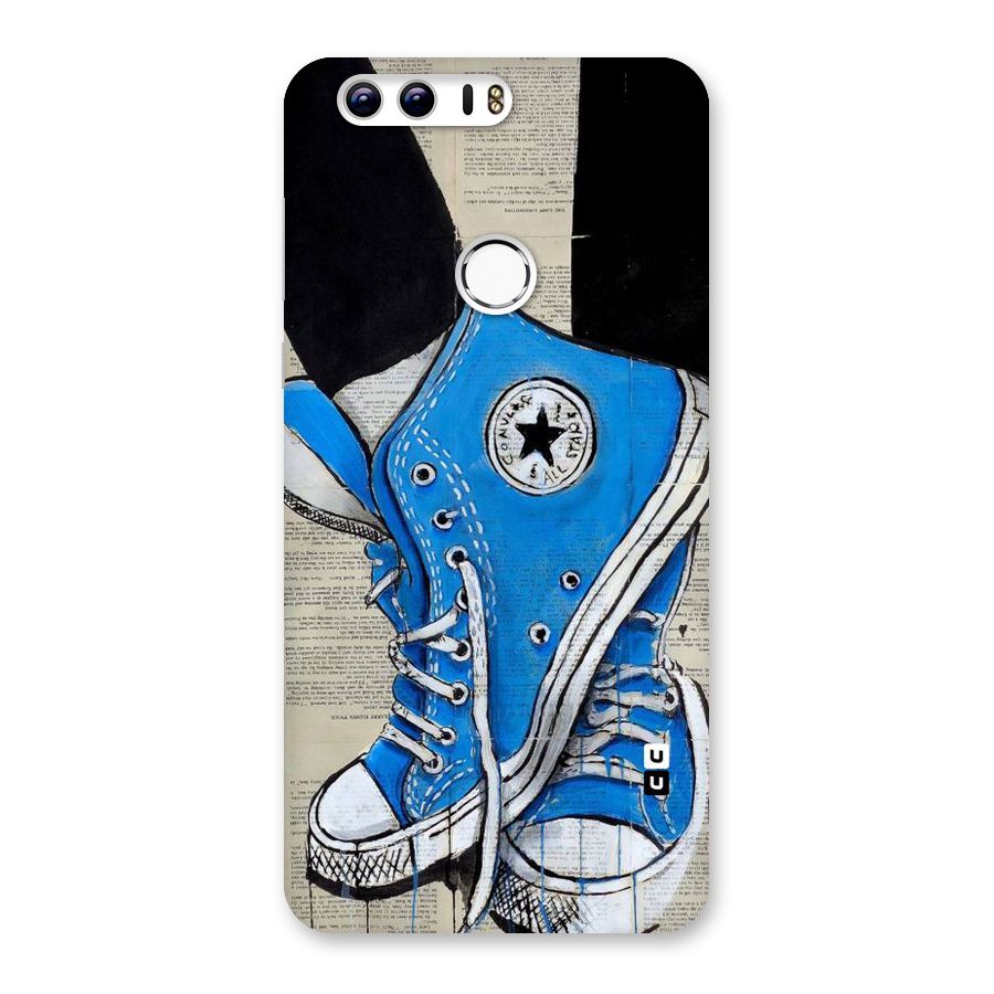 Blue Shoes Back Case for Honor 8