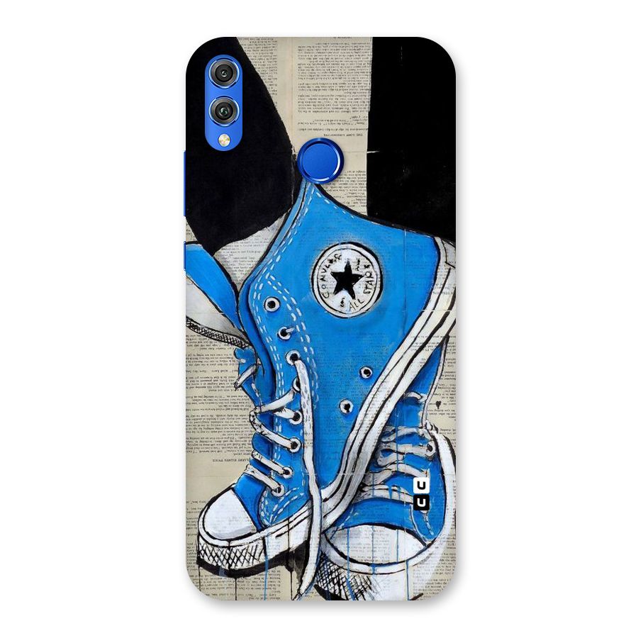 Blue Shoes Back Case for Honor 8X