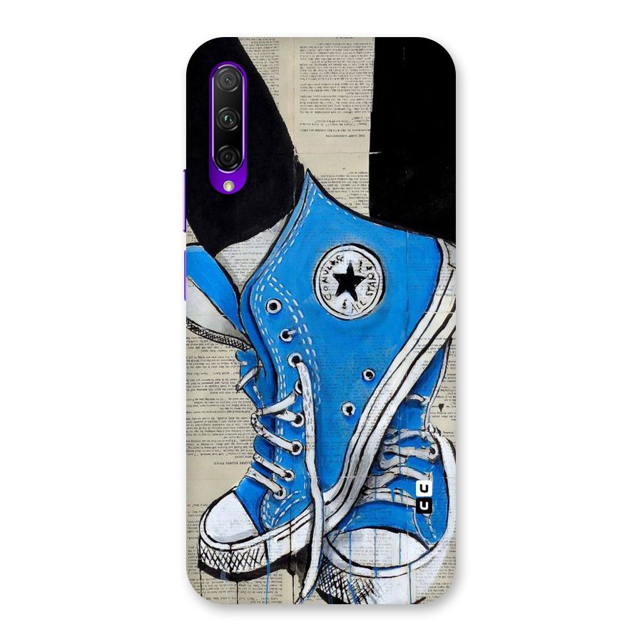 Blue Shoes Back Case for Honor 9X Pro