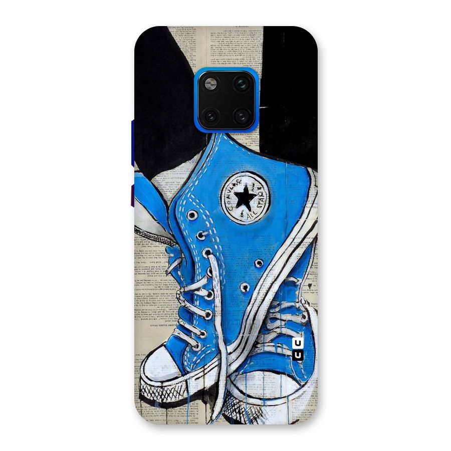 Blue Shoes Back Case for Huawei Mate 20 Pro