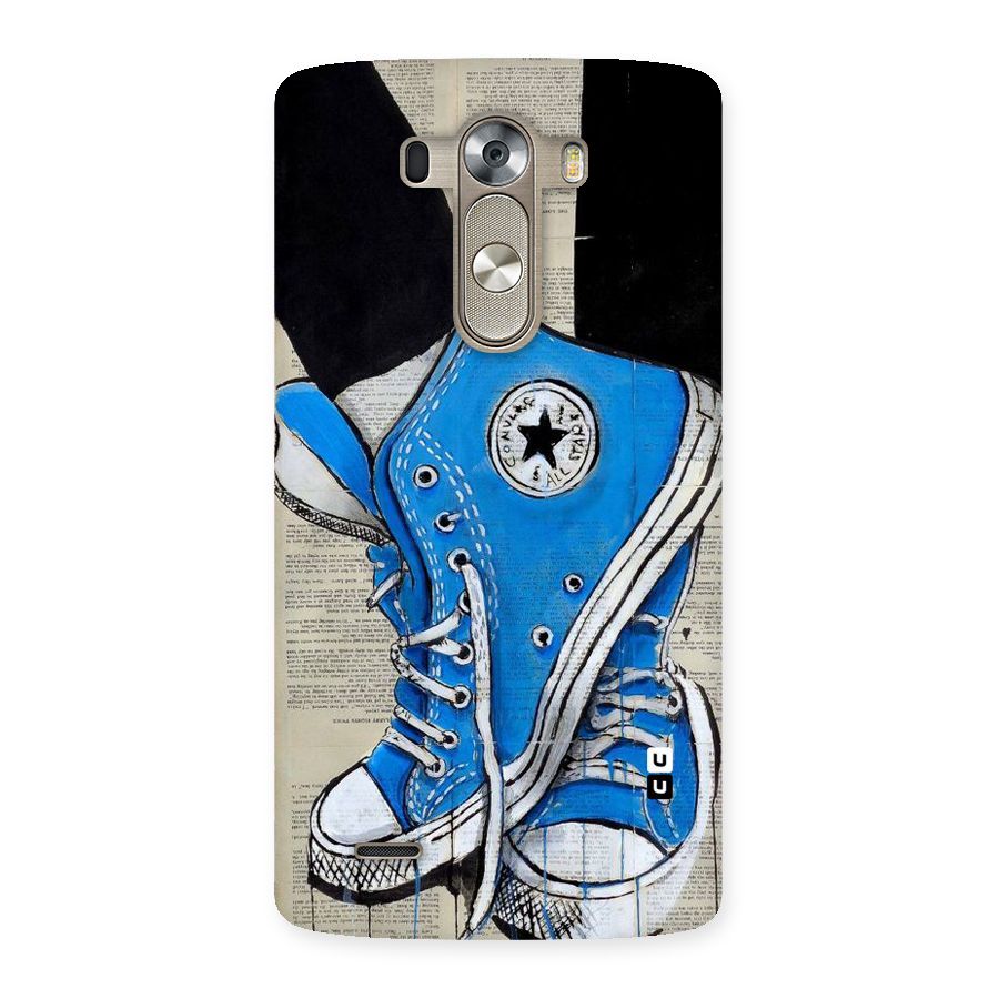 Blue Shoes Back Case for LG G3