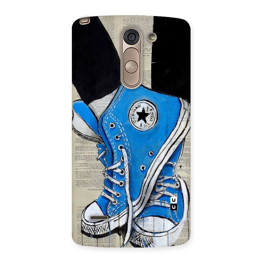 Blue Shoes Back Case for LG G3 Stylus