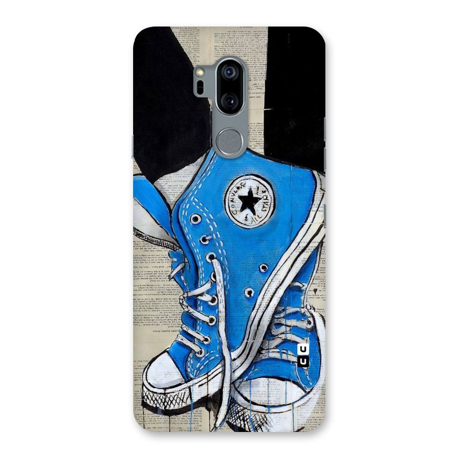 Blue Shoes Back Case for LG G7