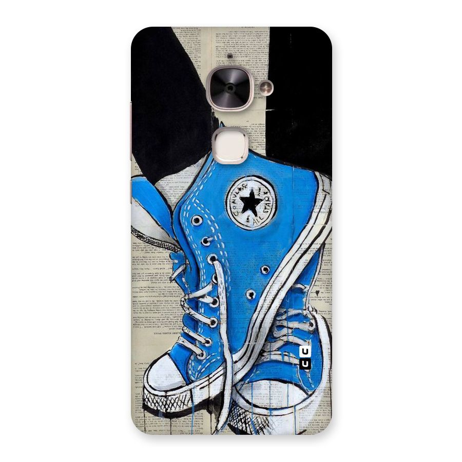 Blue Shoes Back Case for Le 2