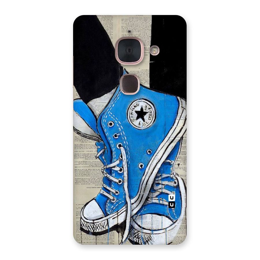 Blue Shoes Back Case for Le Max 2