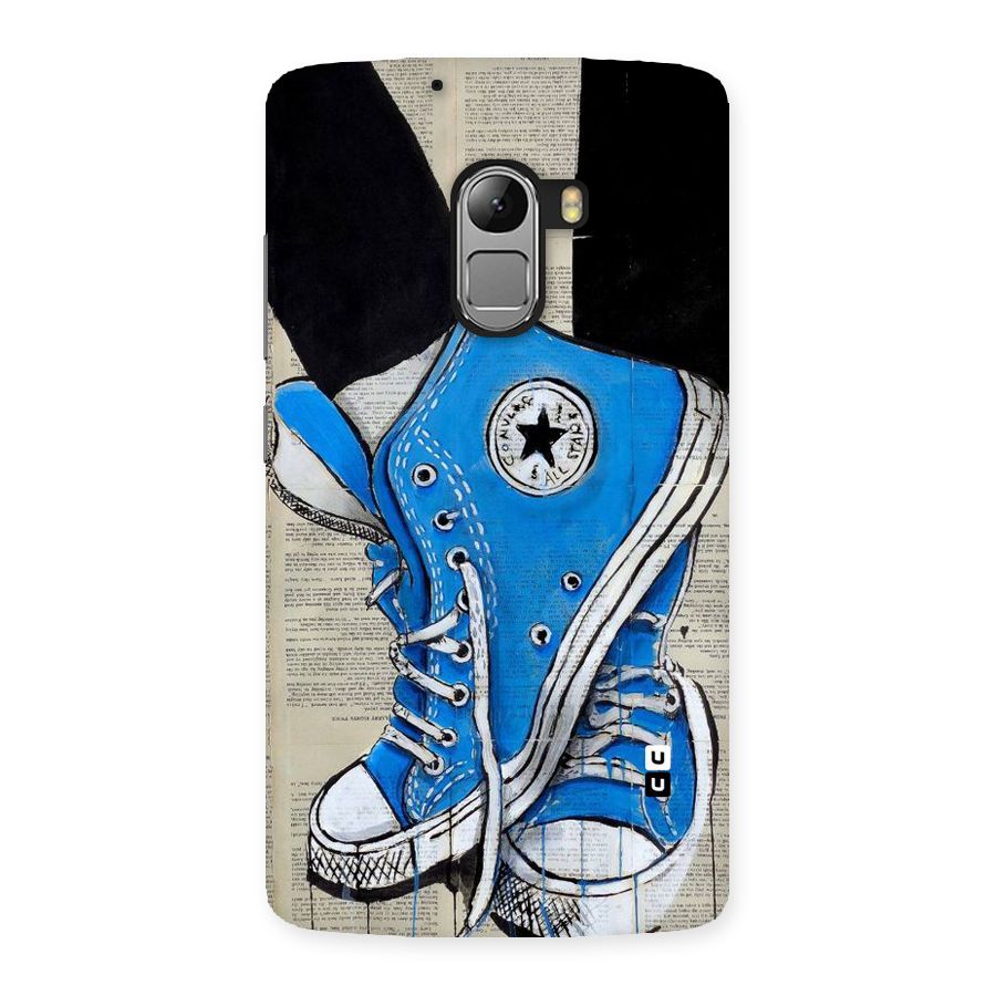 Blue Shoes Back Case for Lenovo K4 Note