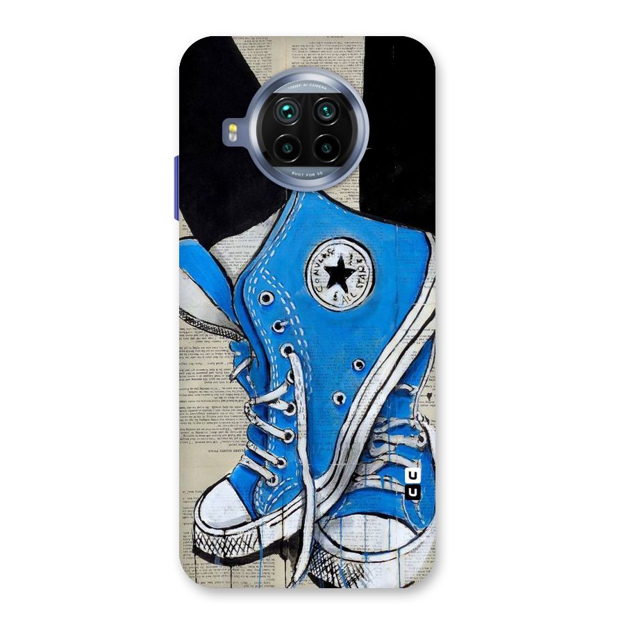 Blue Shoes Back Case for Mi 10i