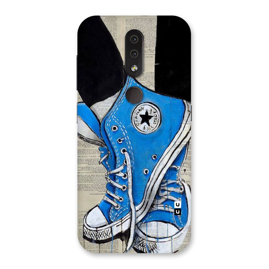 Blue Shoes Back Case for Nokia 4.2