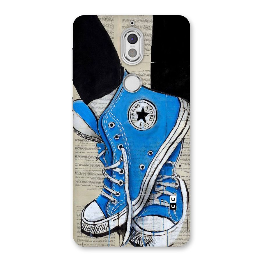 Blue Shoes Back Case for Nokia 7