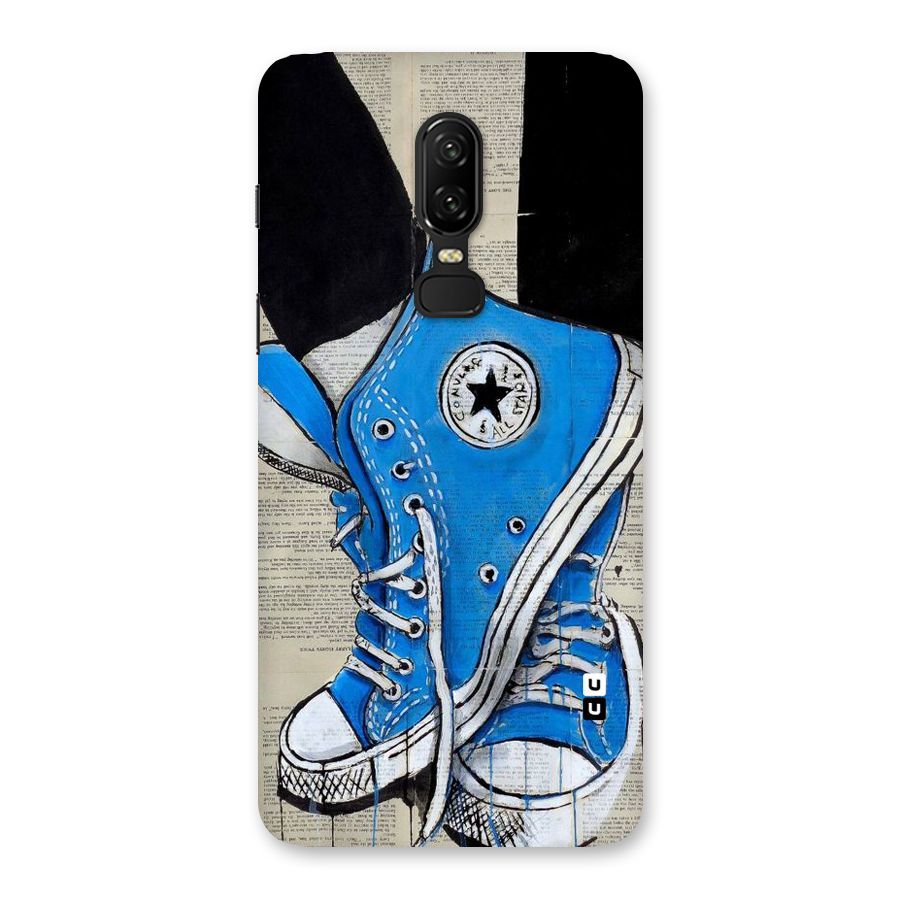 Blue Shoes Back Case for OnePlus 6