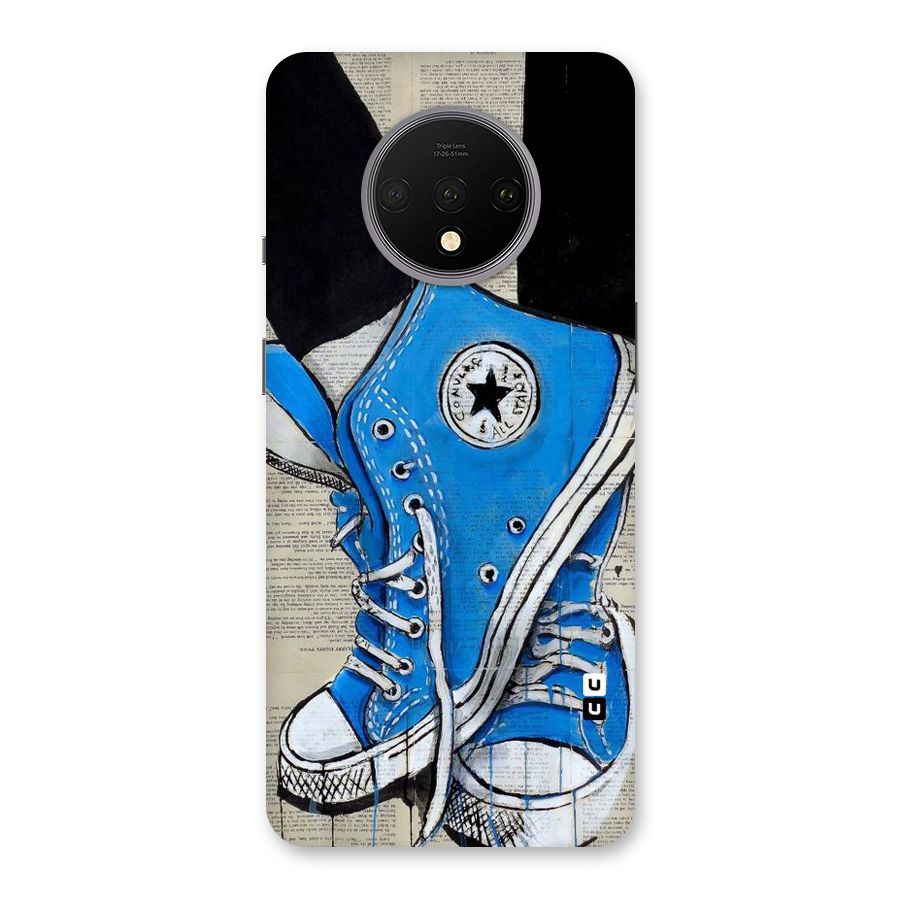Blue Shoes Back Case for OnePlus 7T