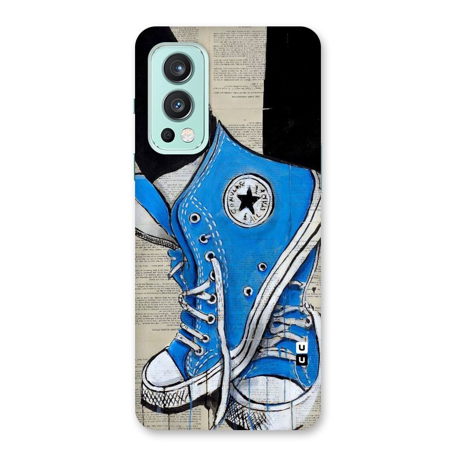 Blue Shoes Back Case for OnePlus Nord 2 5G
