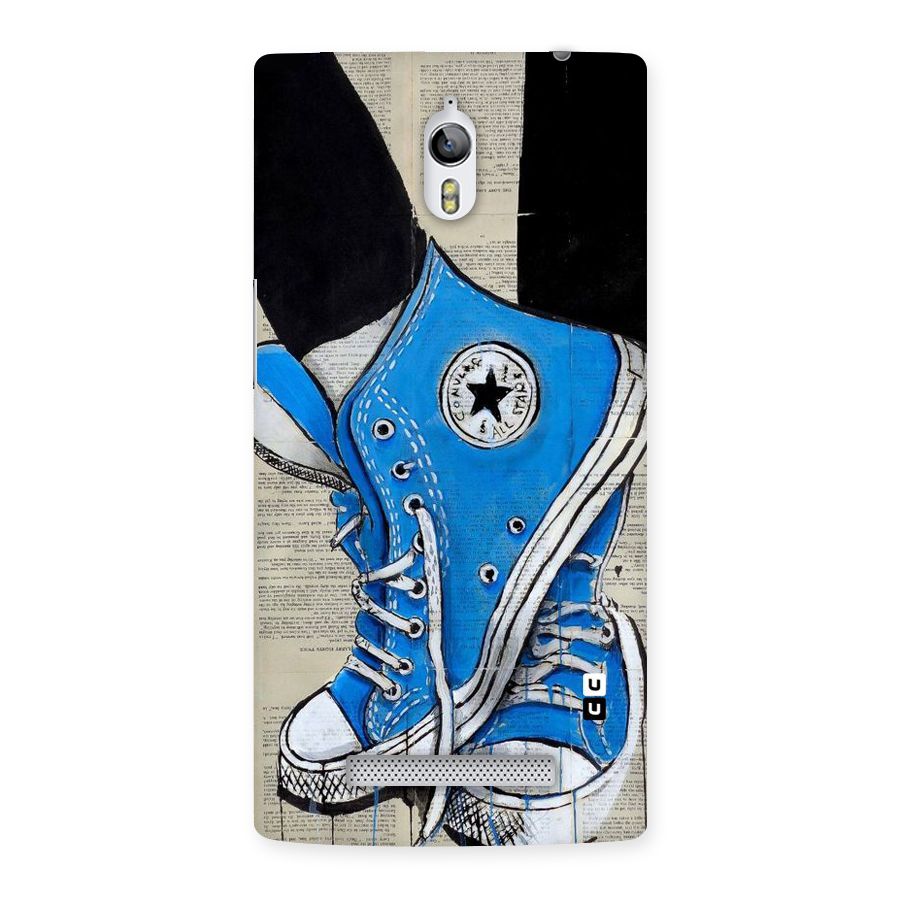 Blue Shoes Back Case for Oppo Find 7