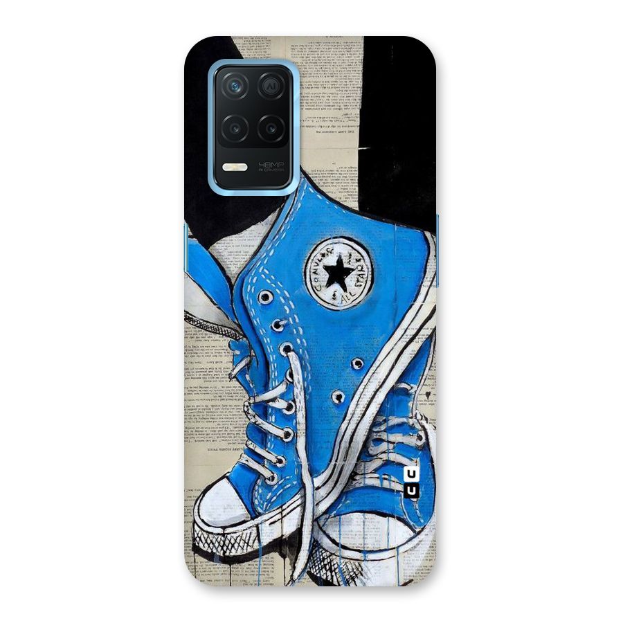 Blue Shoes Back Case for Realme 8s 5G