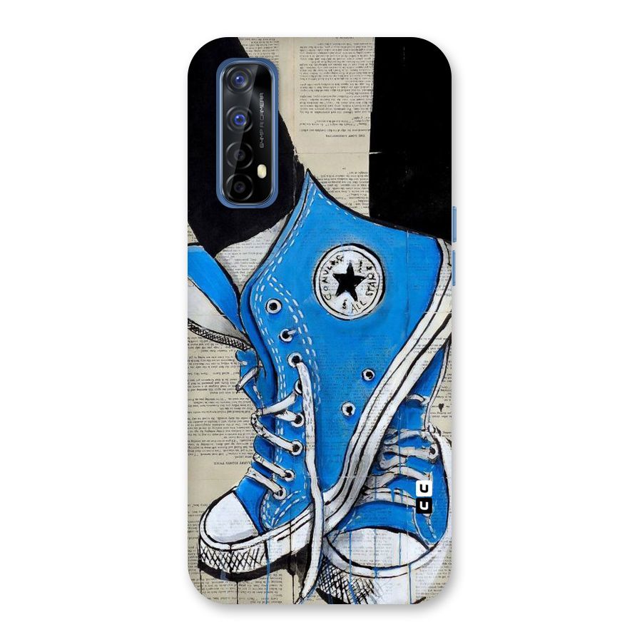 Blue Shoes Back Case for Realme Narzo 20 Pro