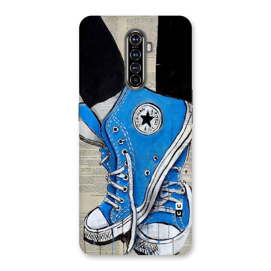 Blue Shoes Back Case for Realme X2 Pro