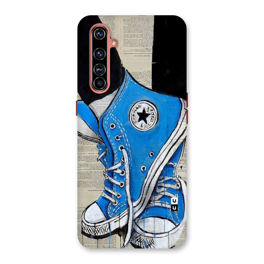 Blue Shoes Back Case for Realme X50 Pro