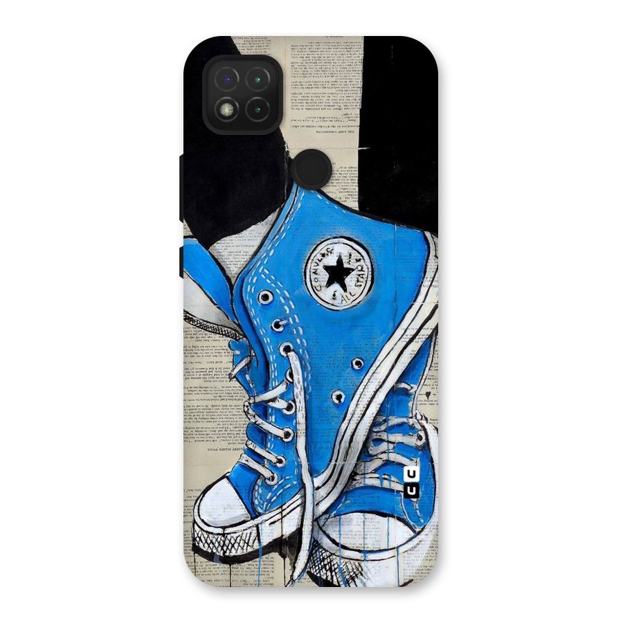 Blue Shoes Back Case for Redmi 9