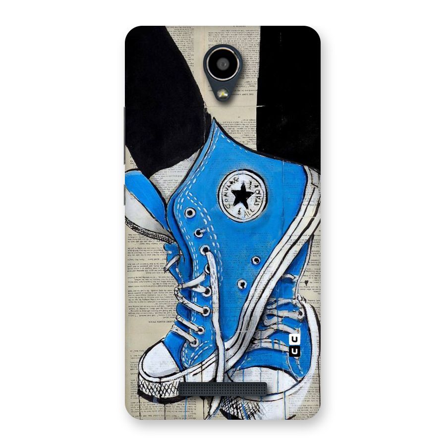 Blue Shoes Back Case for Redmi Note 2