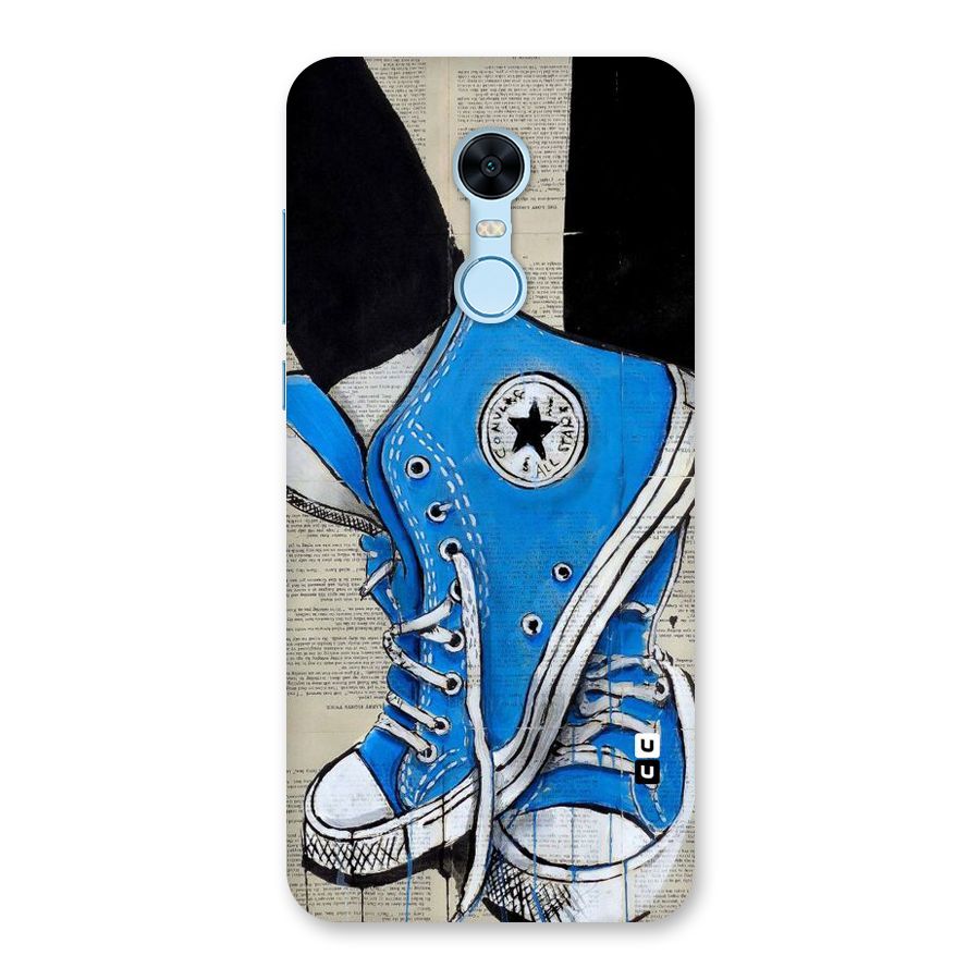 Blue Shoes Back Case for Redmi Note 5