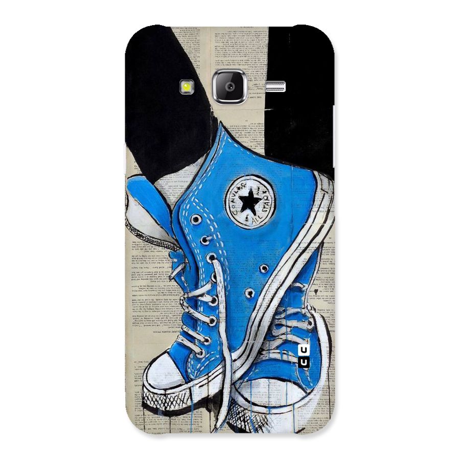 Blue Shoes Back Case for Samsung Galaxy J5