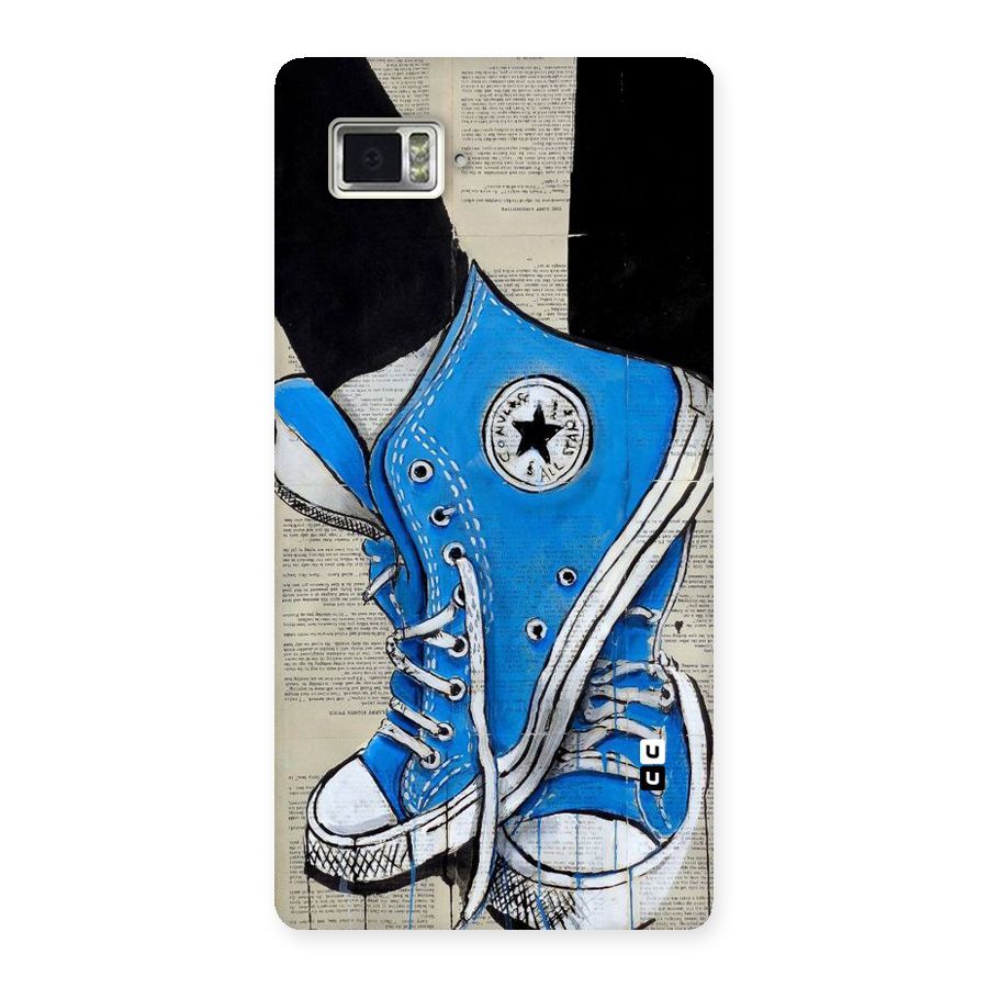 Blue Shoes Back Case for Vibe Z2 Pro K920