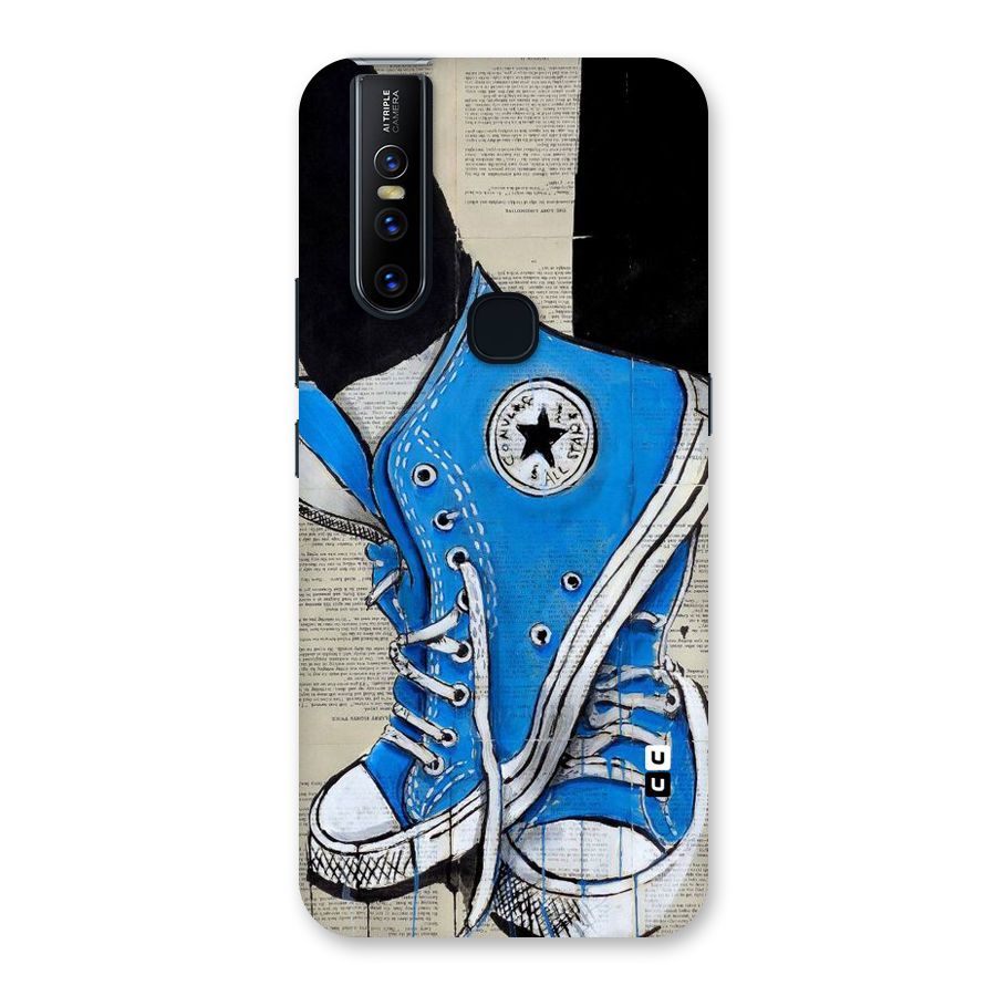 Blue Shoes Back Case for Vivo V15
