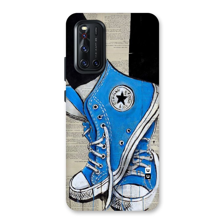 Blue Shoes Back Case for Vivo V19