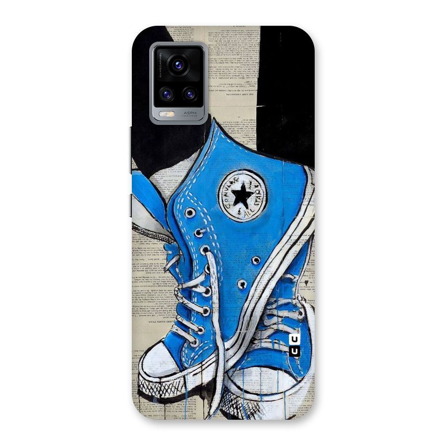 Blue Shoes Back Case for Vivo V20