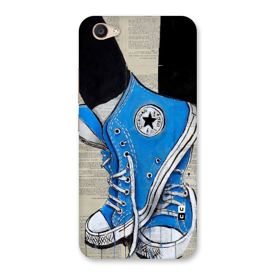 Blue Shoes Back Case for Vivo V5 Plus
