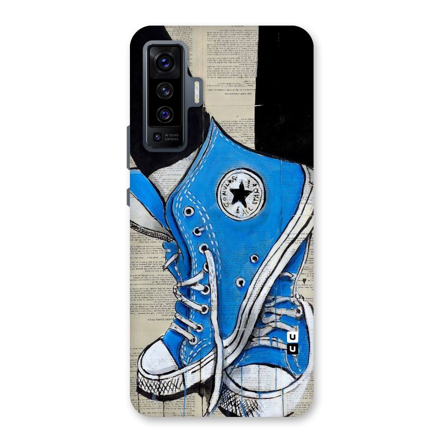 Blue Shoes Back Case for Vivo X50