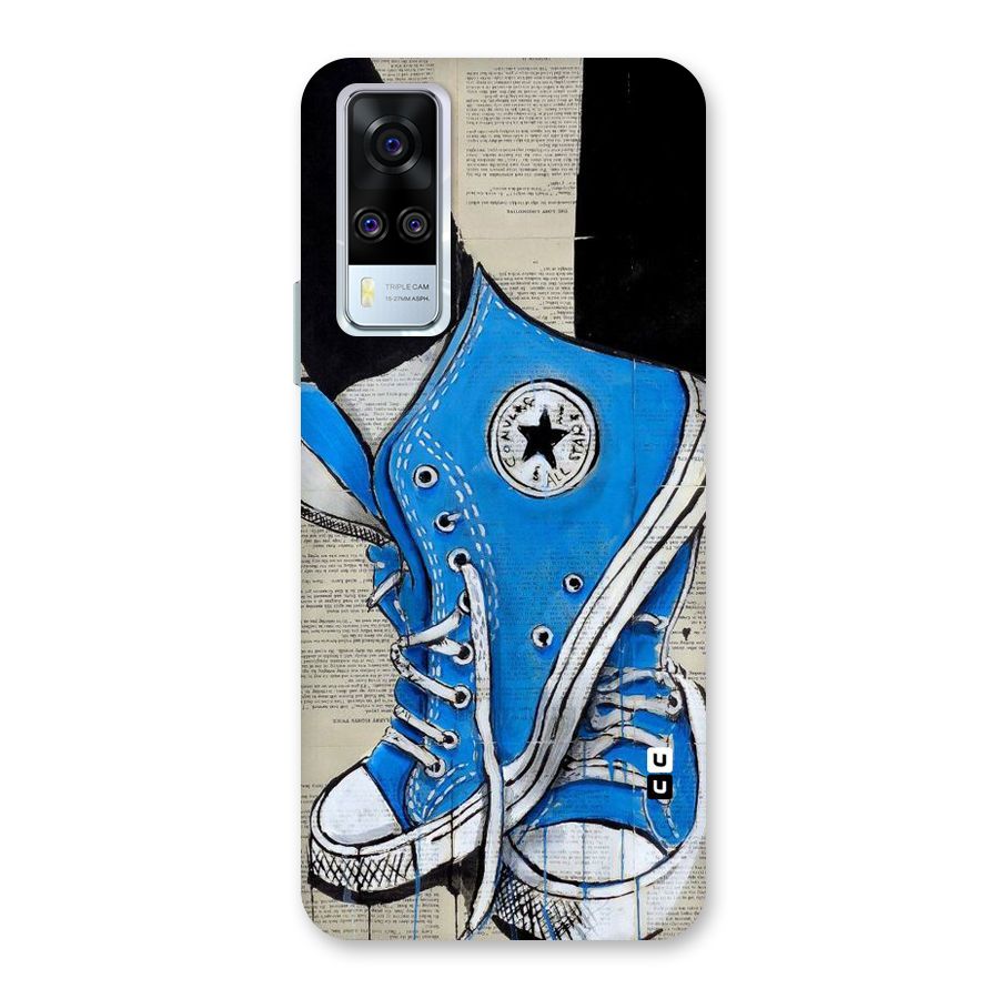 Blue Shoes Back Case for Vivo Y31